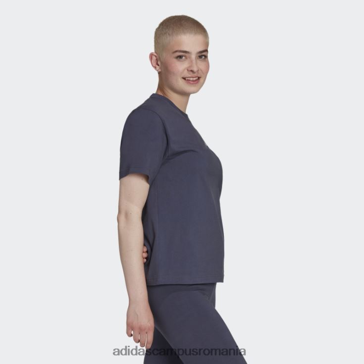 adidas campus romania tricou broderie bleumarin femei marina J266N22899