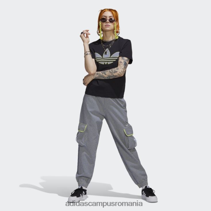 adidas campus romania tricou cu aplicare trefoil negru femei negru J266N217564