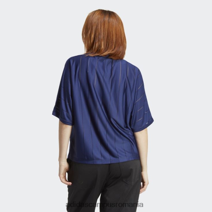 adidas campus romania tricou cu mânecă scurtă versiunea albastru de noapte femei cer de noapte J266N29628