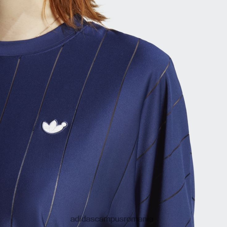 adidas campus romania tricou cu mânecă scurtă versiunea albastru de noapte femei cer de noapte J266N29628