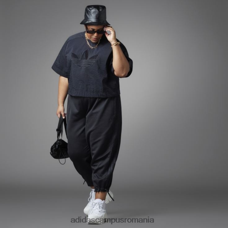 adidas campus romania tricou decupat negru întotdeauna original (plus mărime) femei negru J266N29593