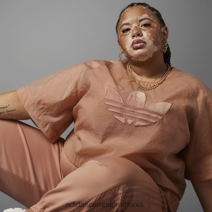 adidas campus romania tricou decupat întotdeauna original de argilă (plus mărime) femei lut J266N29802