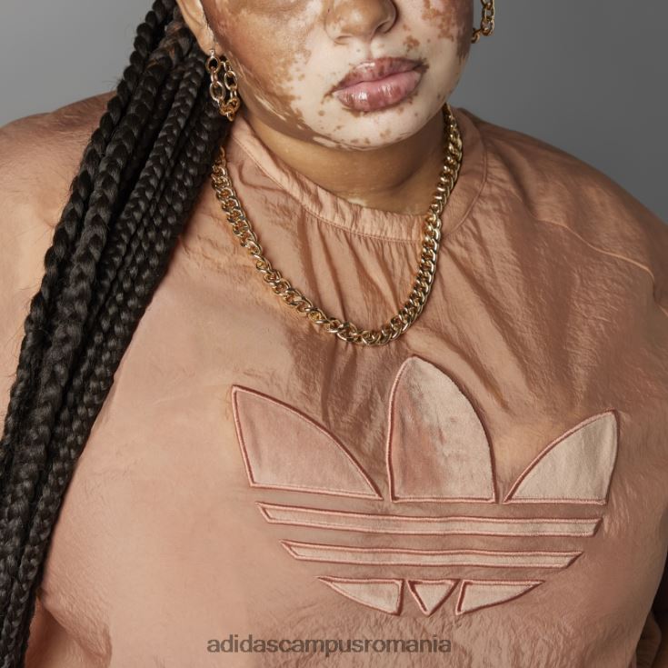 adidas campus romania tricou decupat întotdeauna original de argilă (plus mărime) femei lut J266N29802