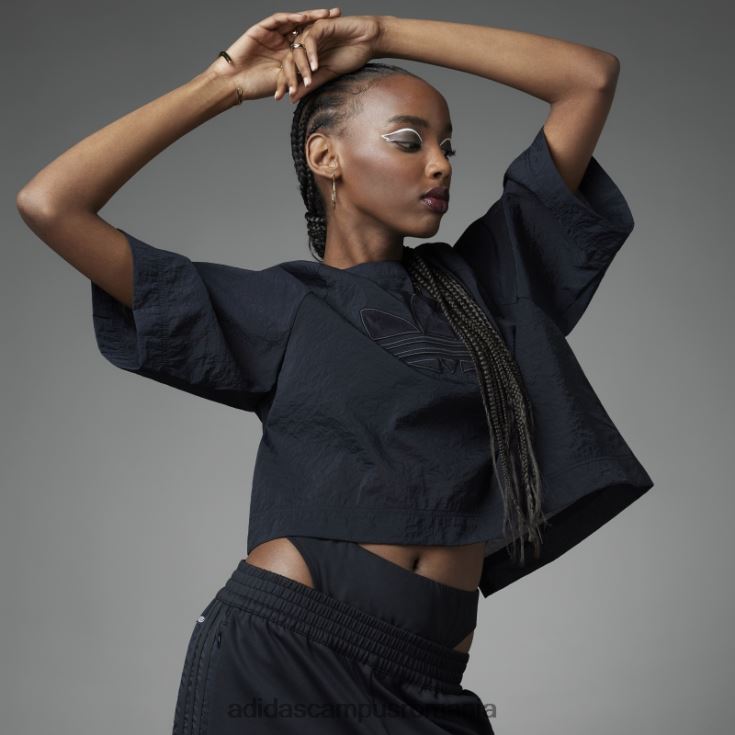 adidas campus romania tricou decupat întotdeauna original negru femei negru J266N29320