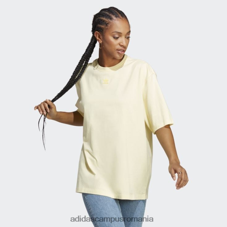 adidas campus romania tricou galben adicolor essentials femei galben J266N210060