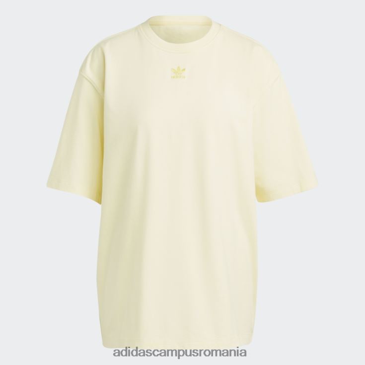 adidas campus romania tricou galben adicolor essentials femei galben J266N210060