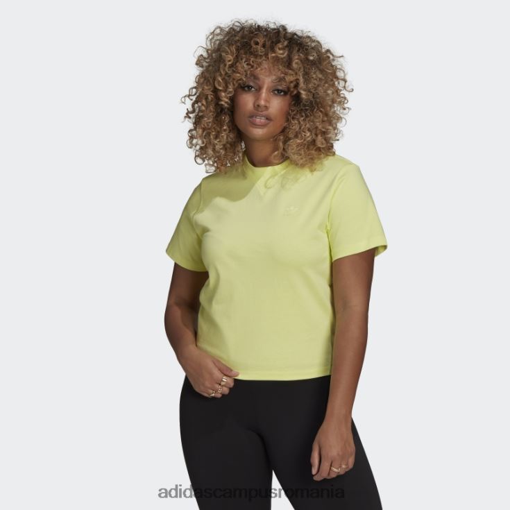 adidas campus romania tricou galben femei galben J266N23064