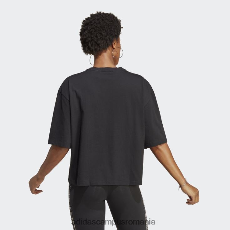 adidas campus romania tricou grafic fashion negru femei negru J266N210256