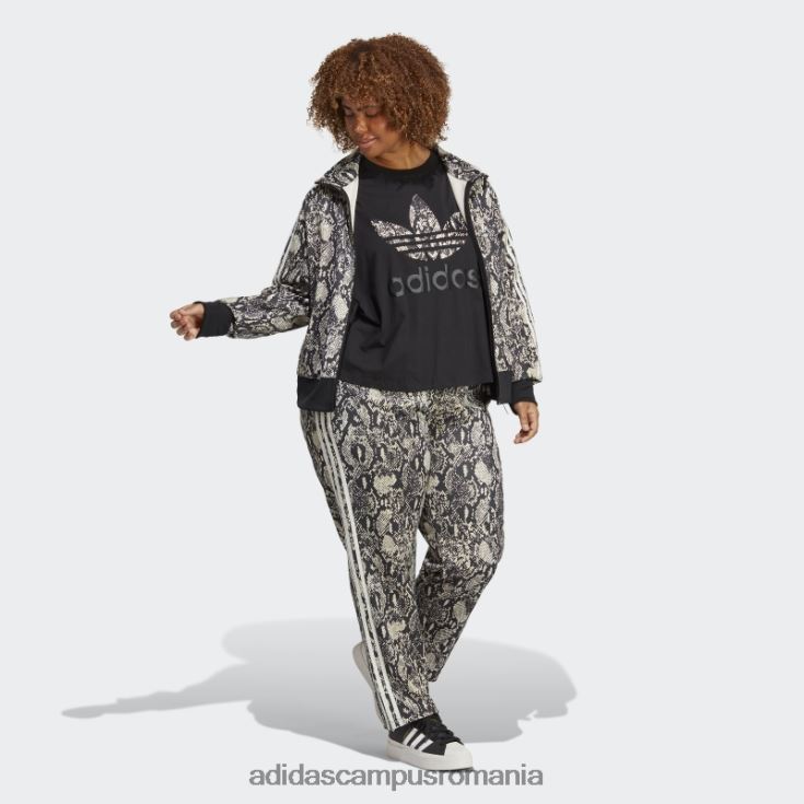 adidas campus romania tricou grafic (mărime plus) negru femei negru J266N210039