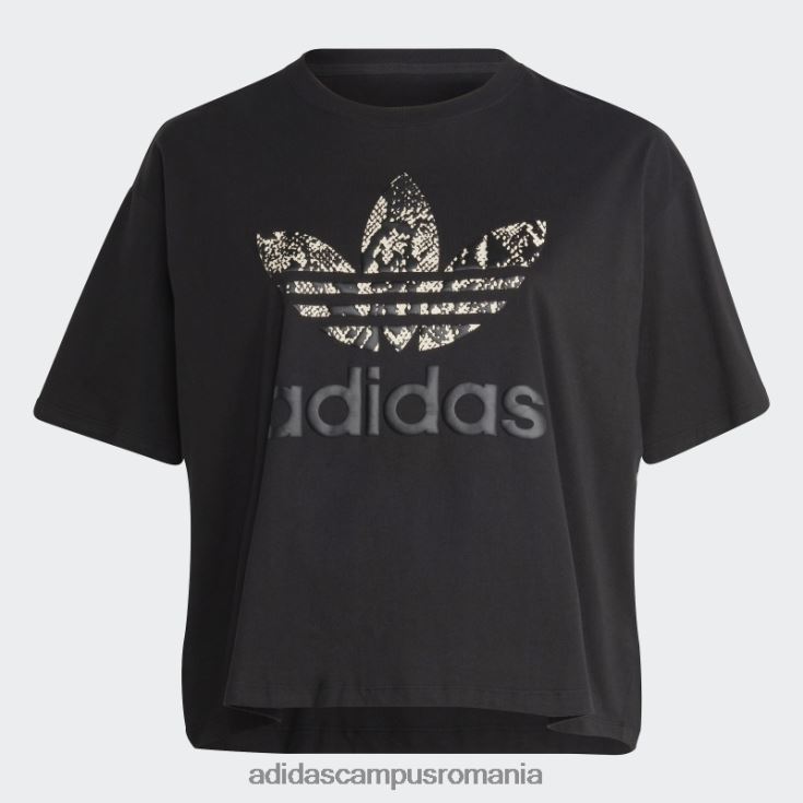 adidas campus romania tricou grafic (mărime plus) negru femei negru J266N210039