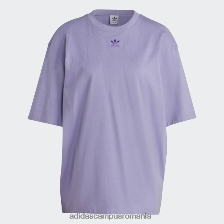 adidas campus romania tricou lila adicolor essentials femei liliac J266N29142