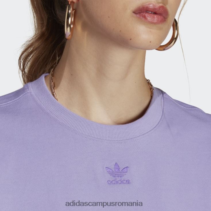 adidas campus romania tricou lila adicolor essentials femei liliac J266N29142