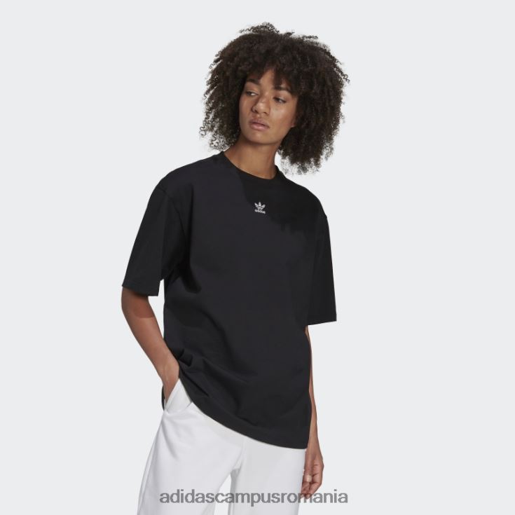 adidas campus romania tricou negru adicolor essentials adidas femei alb negru J266N22991