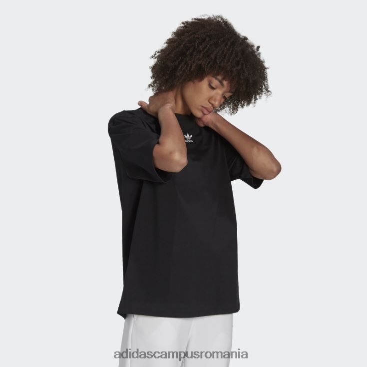adidas campus romania tricou negru adicolor essentials adidas femei alb negru J266N22991