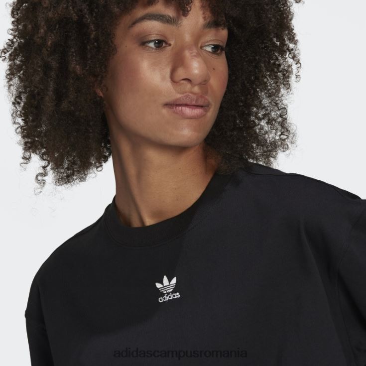 adidas campus romania tricou negru adicolor essentials adidas femei alb negru J266N22991