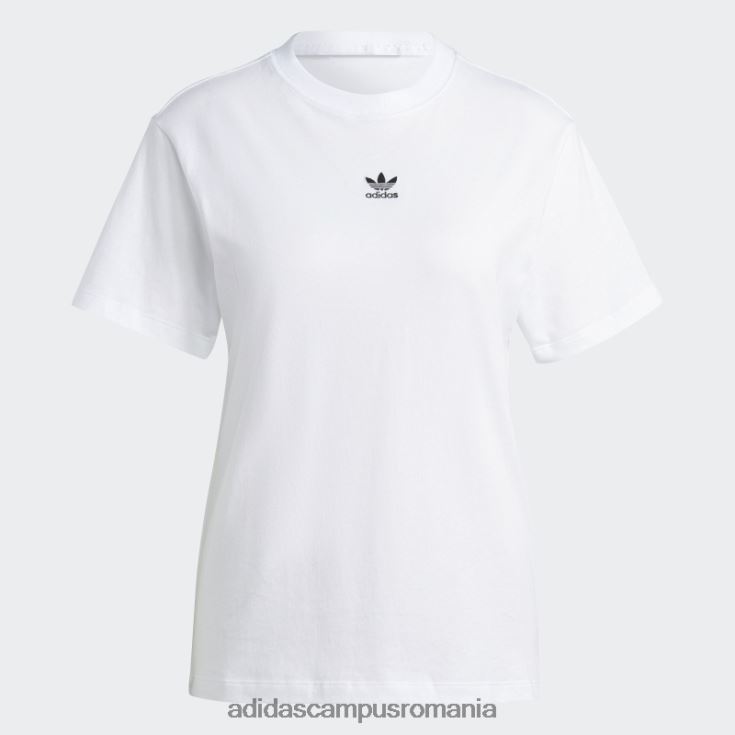 adidas campus romania tricou obișnuit adicolor essentials alb femei alb J266N216582