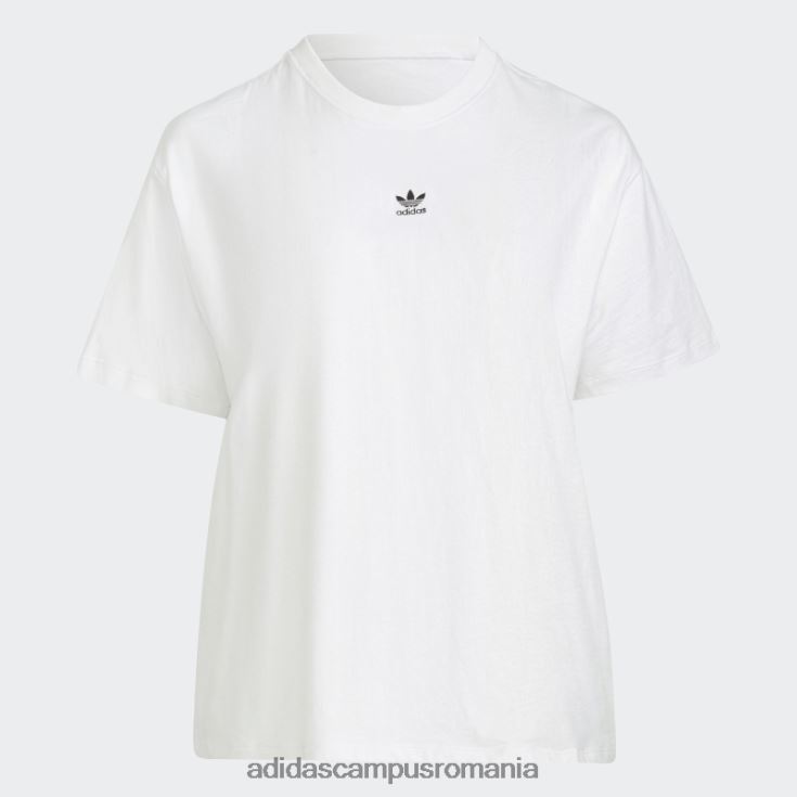 adidas campus romania tricou (plus mărime) alb adidas femei alb J266N29852