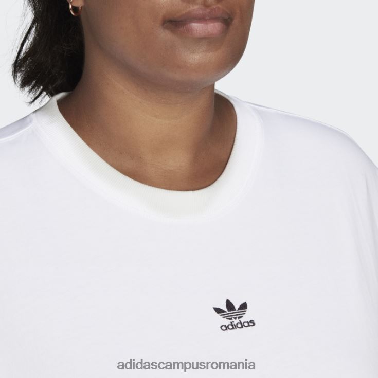 adidas campus romania tricou (plus mărime) alb adidas femei alb J266N29852