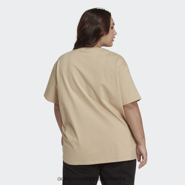 adidas campus romania tricou (plus marime) bej femei bej J266N29337