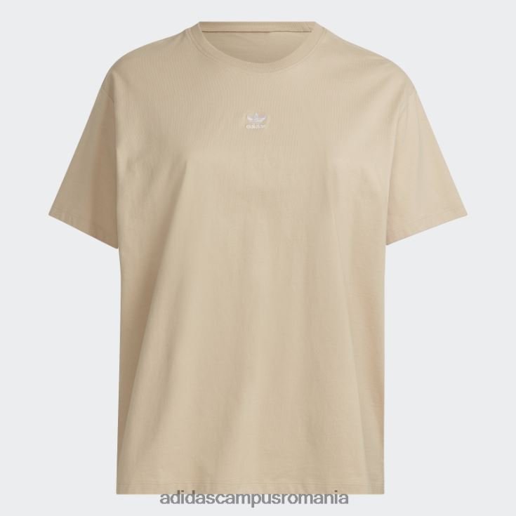 adidas campus romania tricou (plus marime) bej femei bej J266N29337