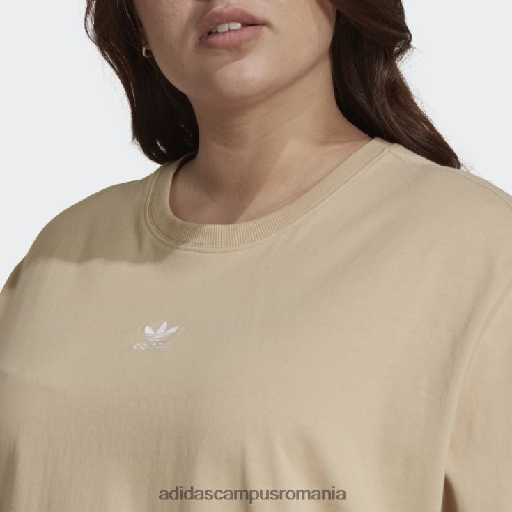 adidas campus romania tricou (plus marime) bej femei bej J266N29337