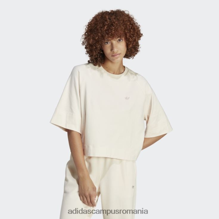 adidas campus romania tricou premium essentials alb femei alb J266N216736