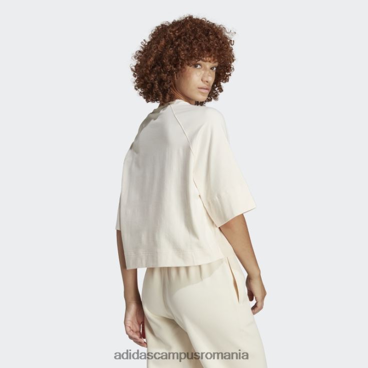 adidas campus romania tricou premium essentials alb femei alb J266N216736