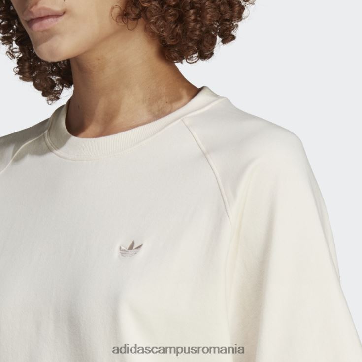 adidas campus romania tricou premium essentials alb femei alb J266N216736