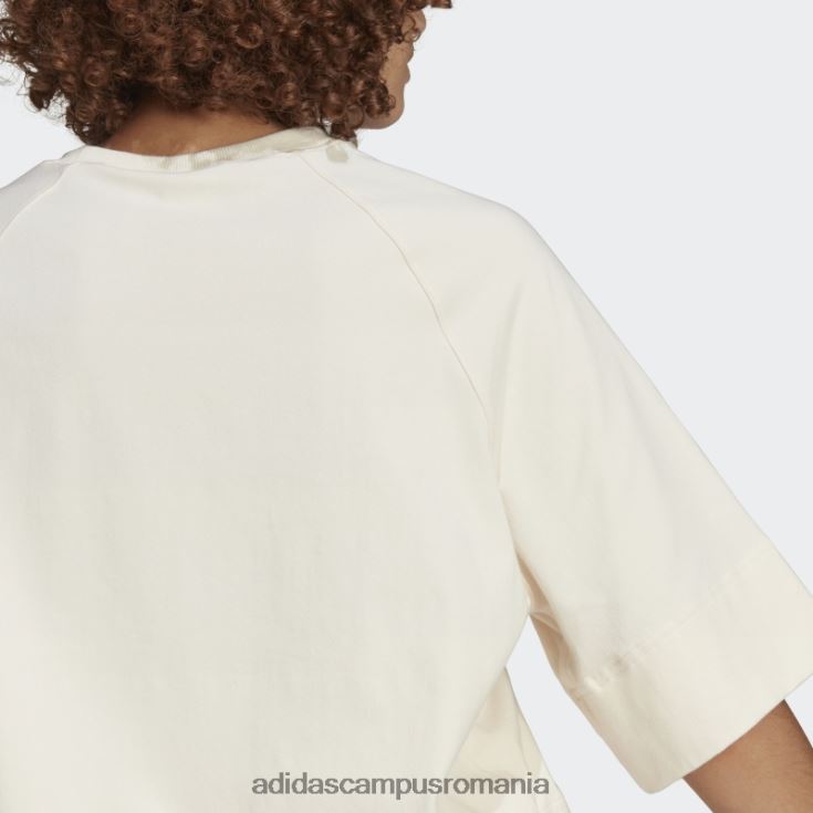 adidas campus romania tricou premium essentials alb femei alb J266N216736