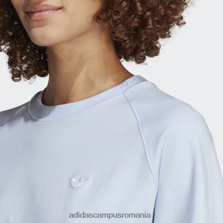 adidas campus romania tricou premium essentials albastru zori femei zori albastre J266N210070