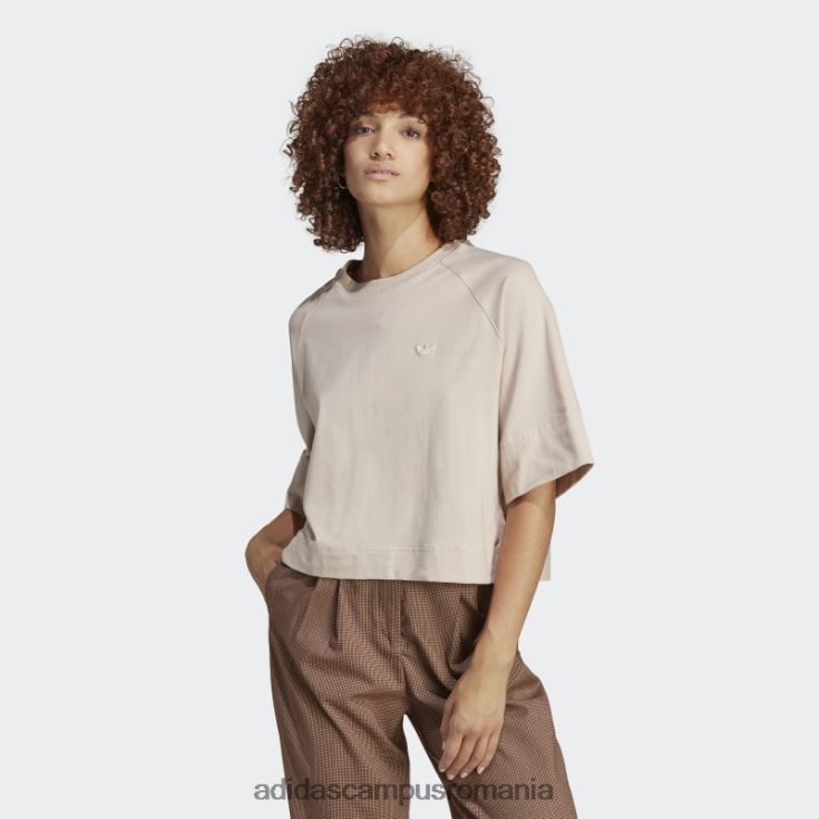 adidas campus romania tricou premium essentials taupe adidas femei taupe J266N216674