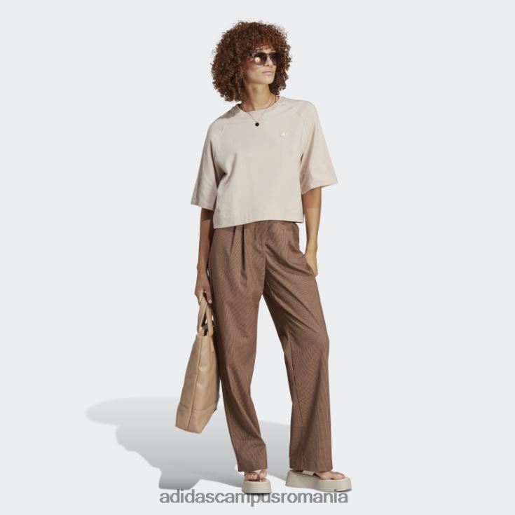 adidas campus romania tricou premium essentials taupe adidas femei taupe J266N216674