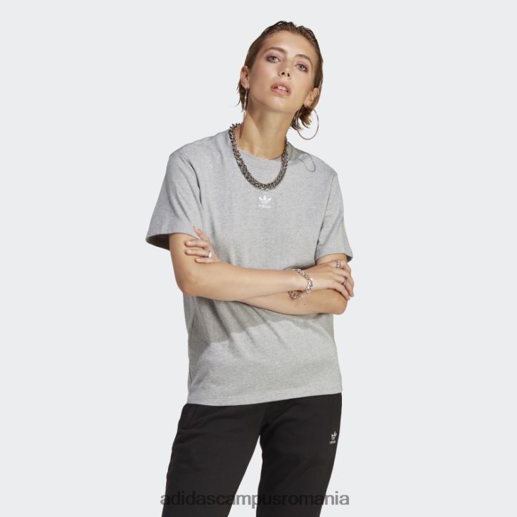 adidas campus romania tricou regulat adicolor essentials gri mediu femei gri mediu J266N216568