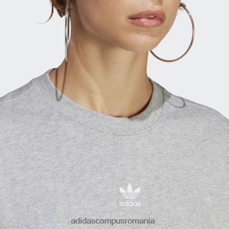 adidas campus romania tricou regulat adicolor essentials gri mediu femei gri mediu J266N216568