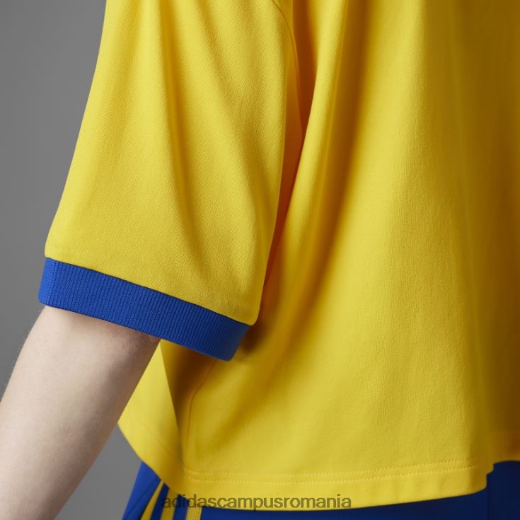 adidas campus romania tricou supradimensionat adicolor anii 70 adidas auriu femei aur J266N22736