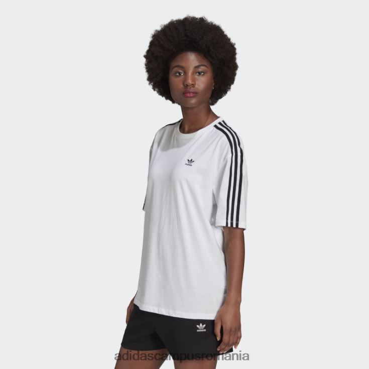 adidas campus romania tricou supradimensionat adicolor classics alb femei alb J266N23152
