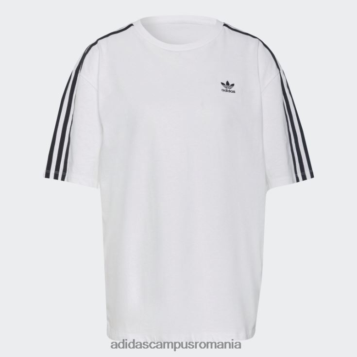 adidas campus romania tricou supradimensionat alb adicolor classics femei alb J266N29917