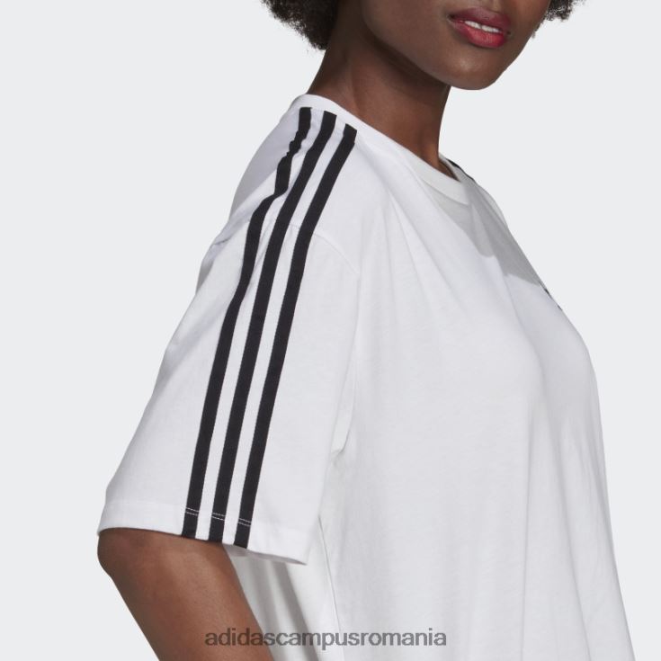 adidas campus romania tricou supradimensionat alb adicolor classics femei alb J266N29917