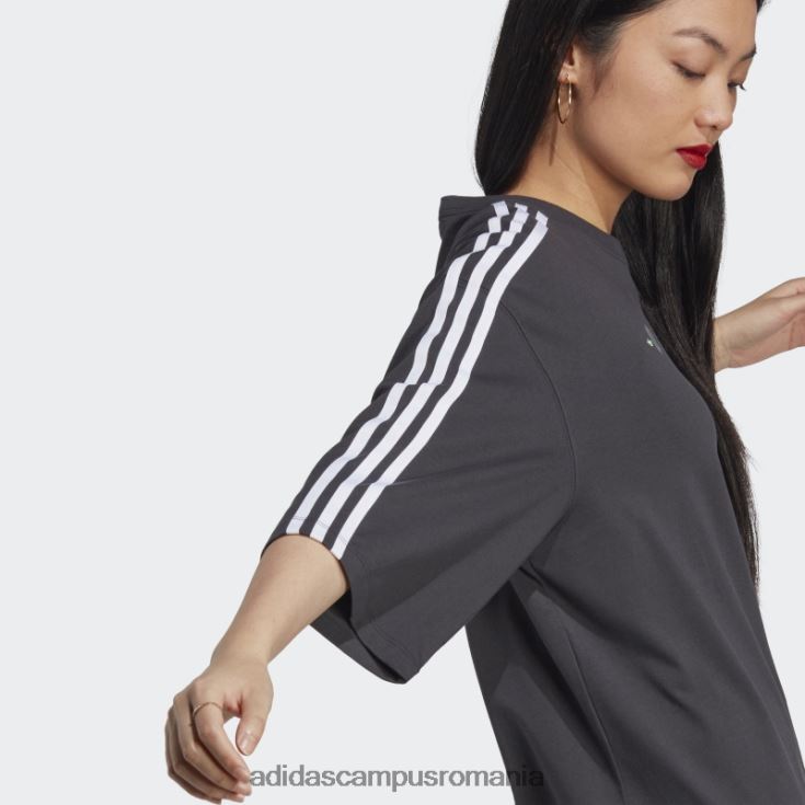 adidas campus romania tricou supradimensionat carbon adidas femei carbon J266N216392