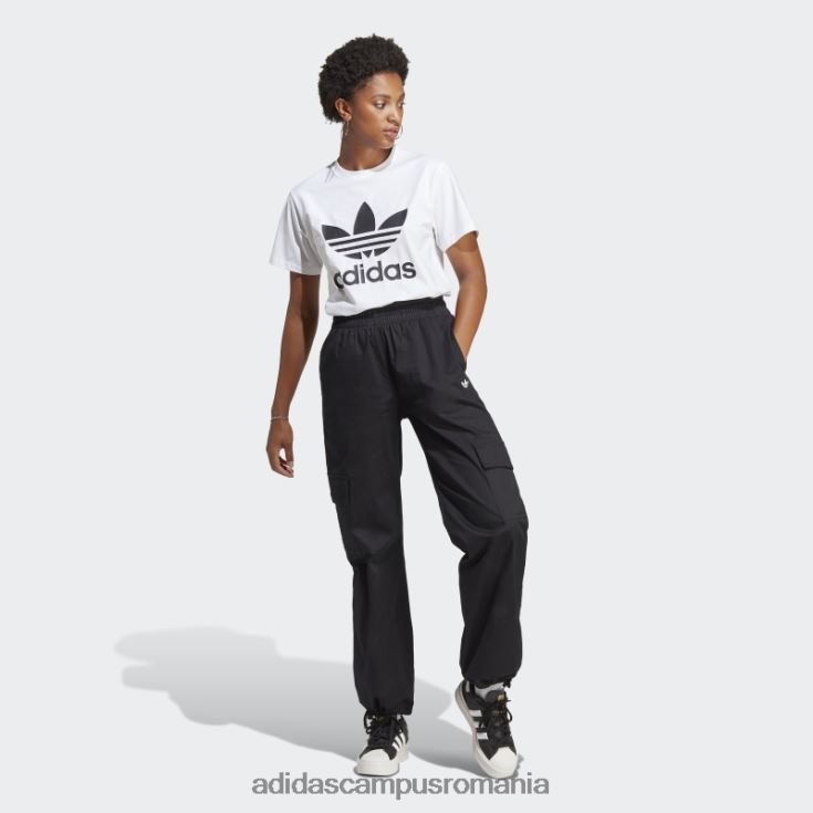 adidas campus romania tricou trifoil adicolor classics alb adidas femei alb J266N217418