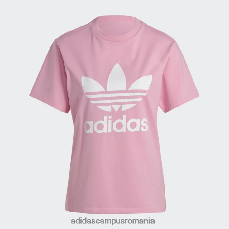 adidas campus romania tricou trifoil adicolor classics roz femei roz J266N216693