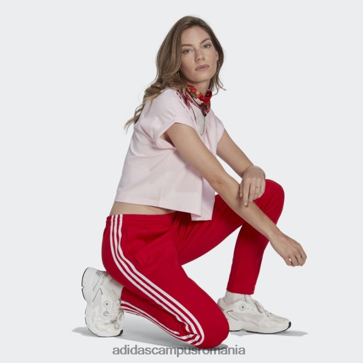 adidas campus romania tricou trifoil scurt adicolor classics roz femei roz J266N29505