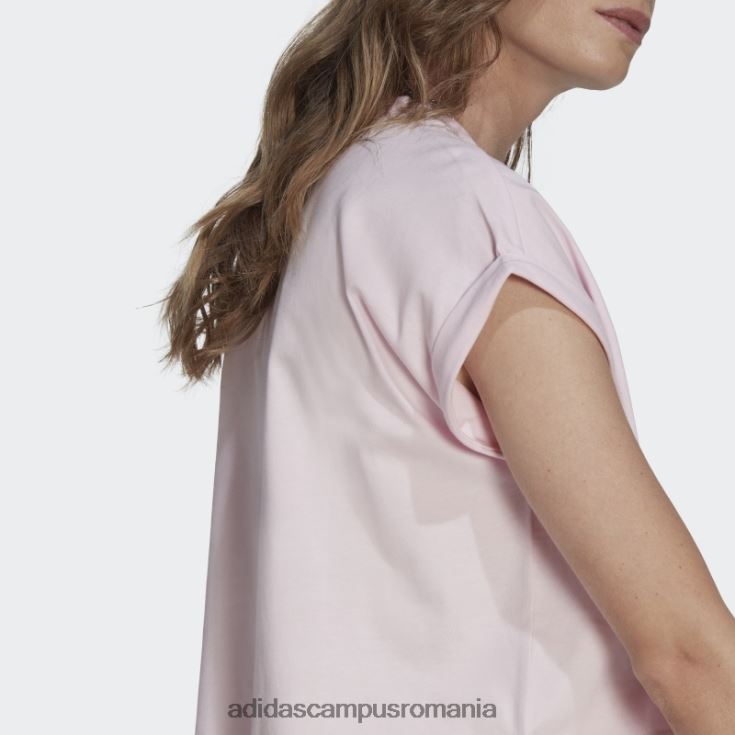 adidas campus romania tricou trifoil scurt adicolor classics roz femei roz J266N29505