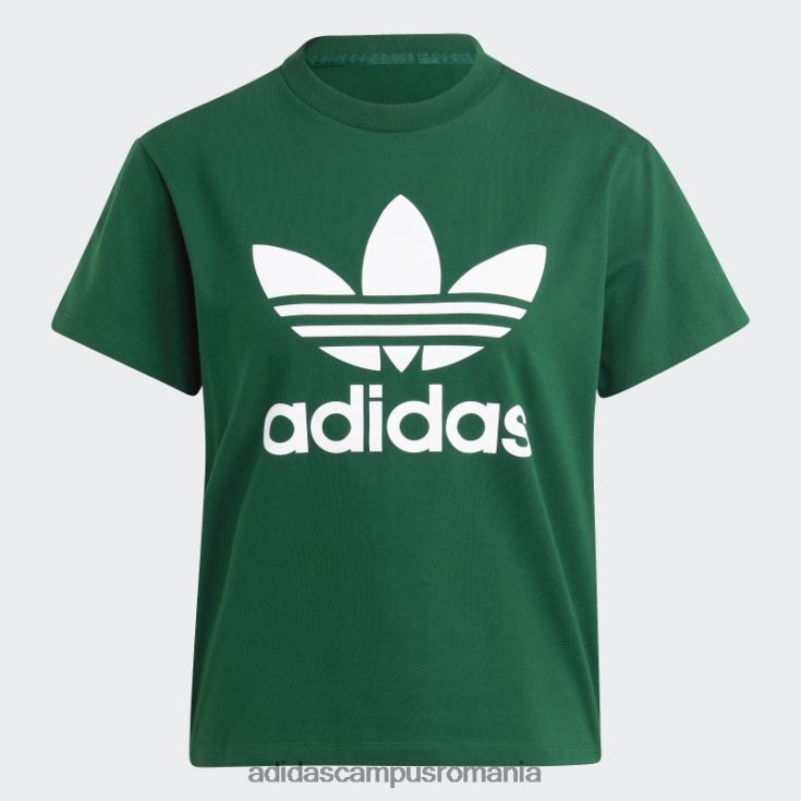 adidas campus romania tricou verde închis adicolor classics trefoil femei verde inchis J266N22410