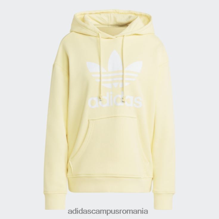 adidas campus romania trifoil hanorac galben femei galben J266N29764