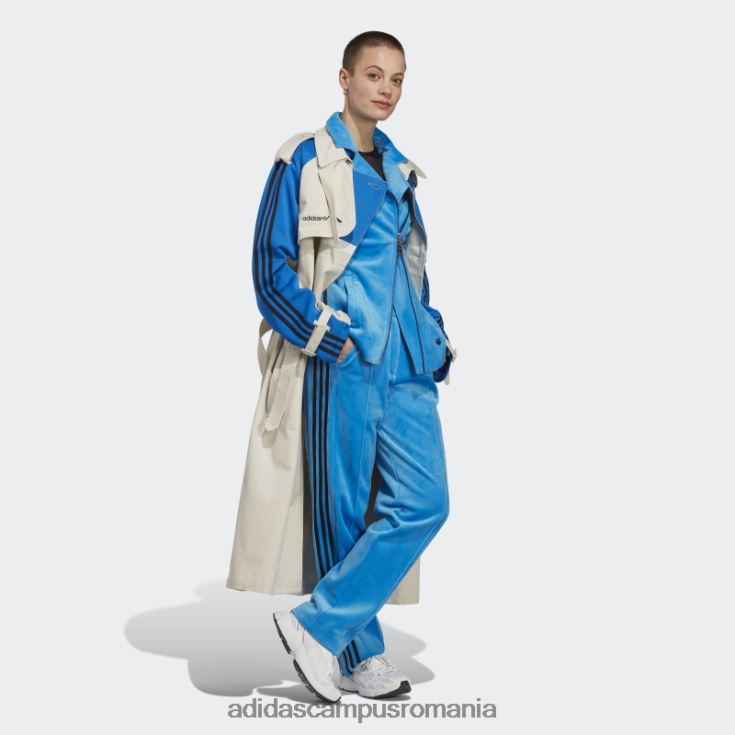 adidas campus romania versiunea albastră biker adibreak joggeri pasăre albastră femei pasare albastra J266N216826