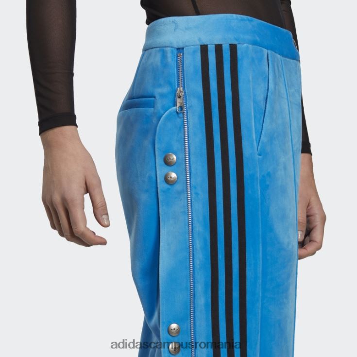 adidas campus romania versiunea albastră biker adibreak joggeri pasăre albastră femei pasare albastra J266N216826