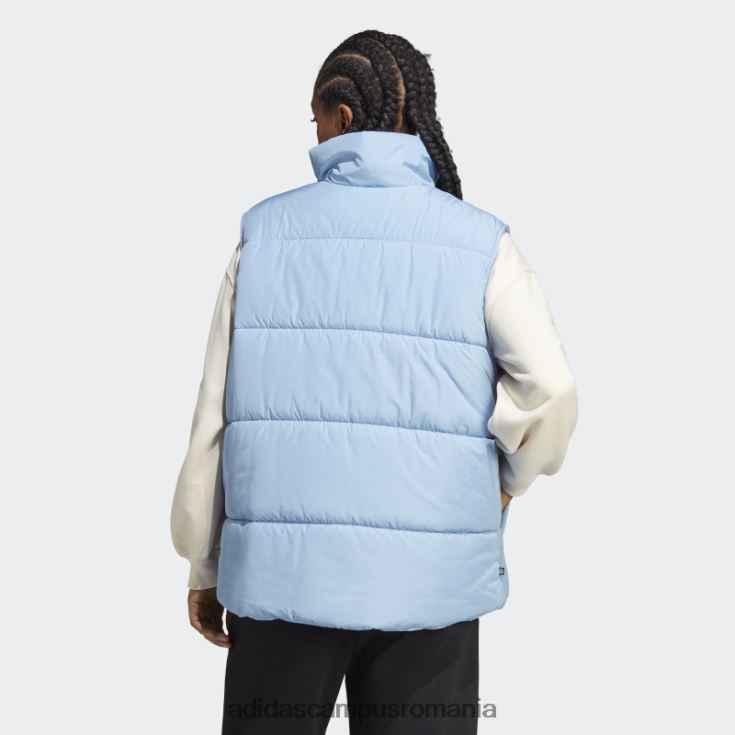 adidas campus romania vestă reversibilă cu imprimeu animal abstract ambiental sky adidas femei cerul ambiental J266N29120