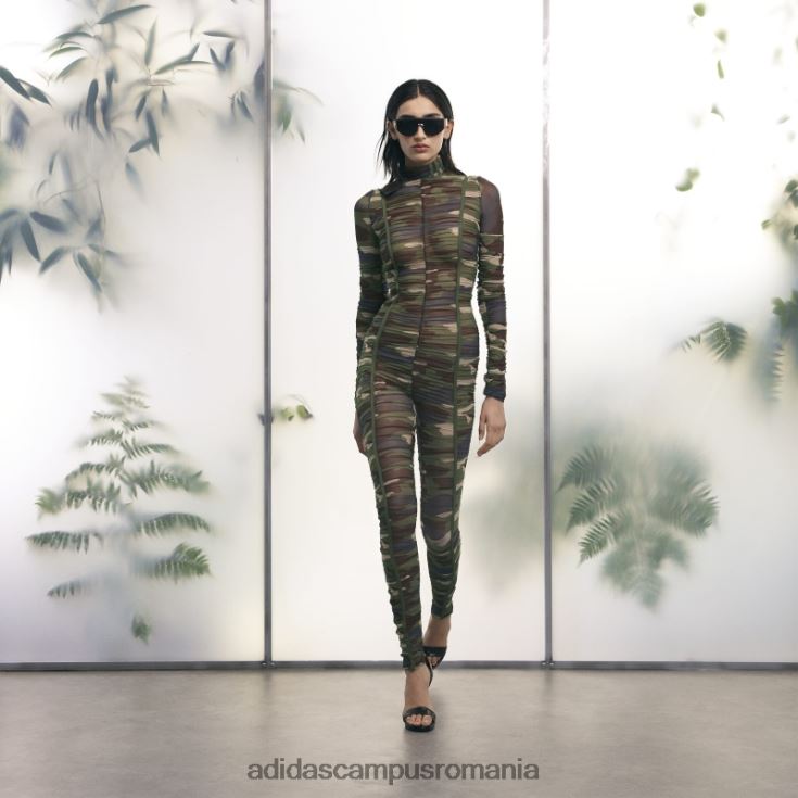 adidas campus romania catsuit cu volane aop camo adidas femei aop camo J266N210278