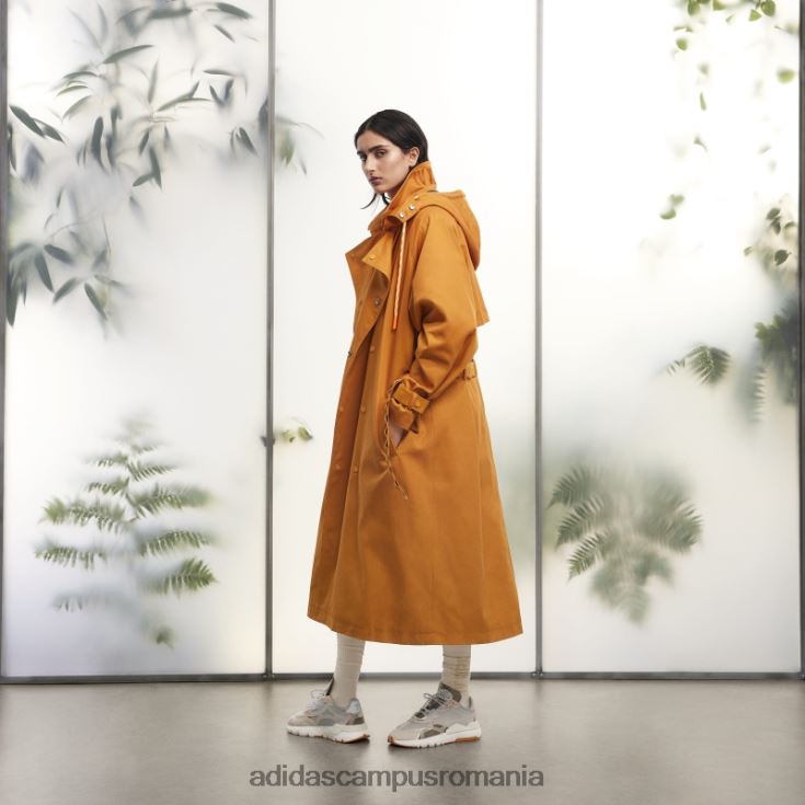 adidas campus romania palton portocaliu două-în-unu din twill cu glugă (toate genurile) femei focus portocaliu J266N29779